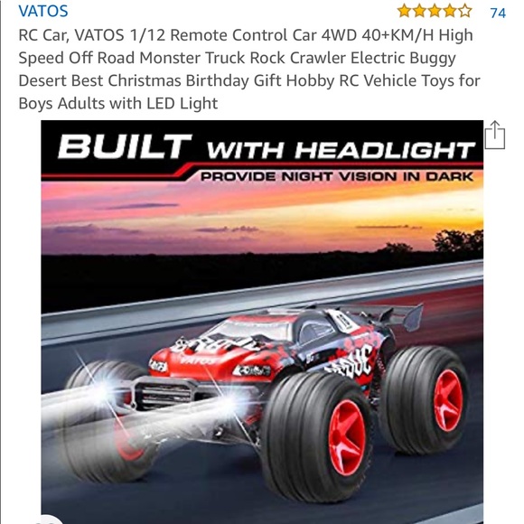 Remote control car - Picture 4 of 6